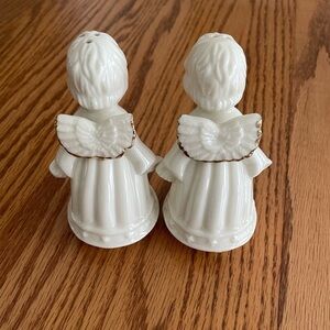 vintage angel salt and pepper shakers
